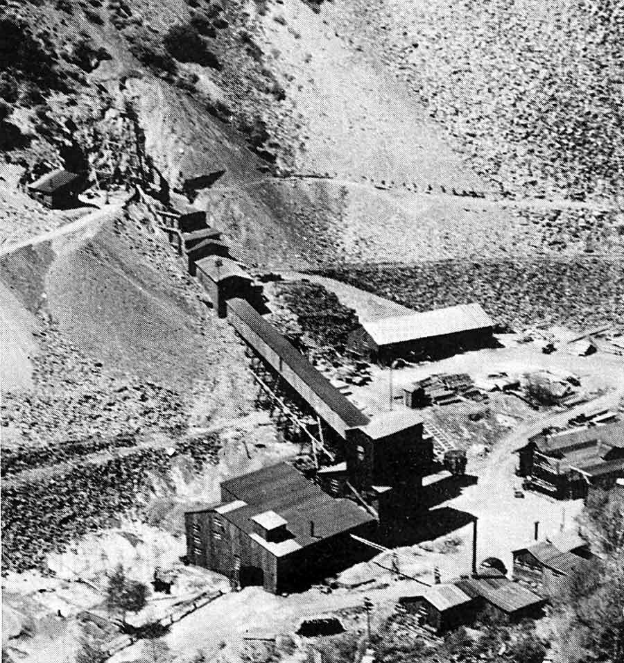 Clayton Silver Mine Historical Photo